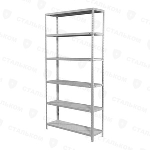 Стеллаж MS Strong 2000х1000х300, 6 полок