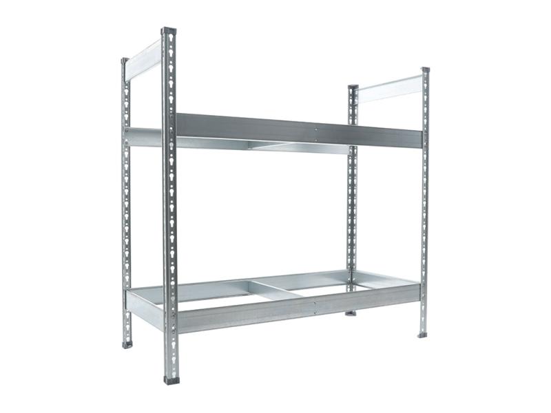 Стеллаж SB 1153х1167х525 для хранения 8 шин оцинкованный